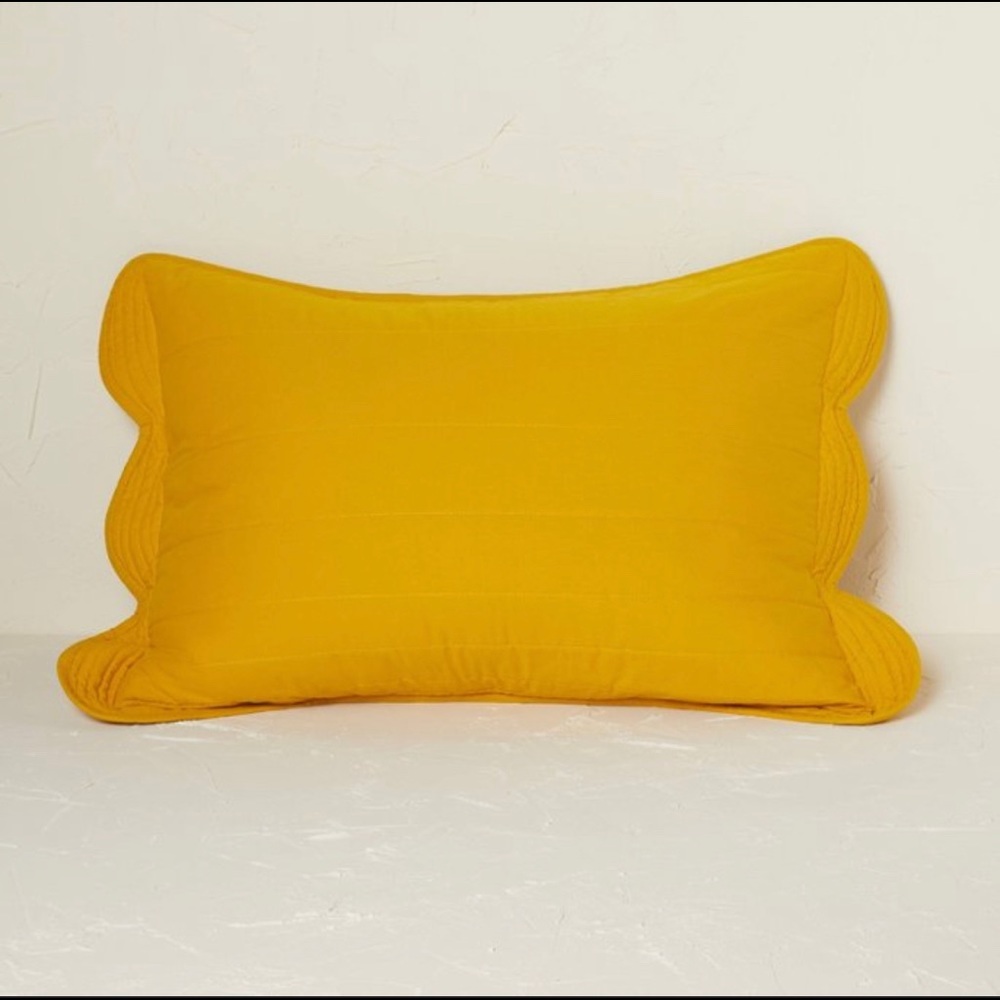 Scalloped Edge Quilt Sham - Opalhouse™ x Jungalow